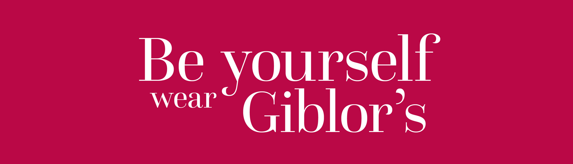 GIBLOR’S social adv by OTQ